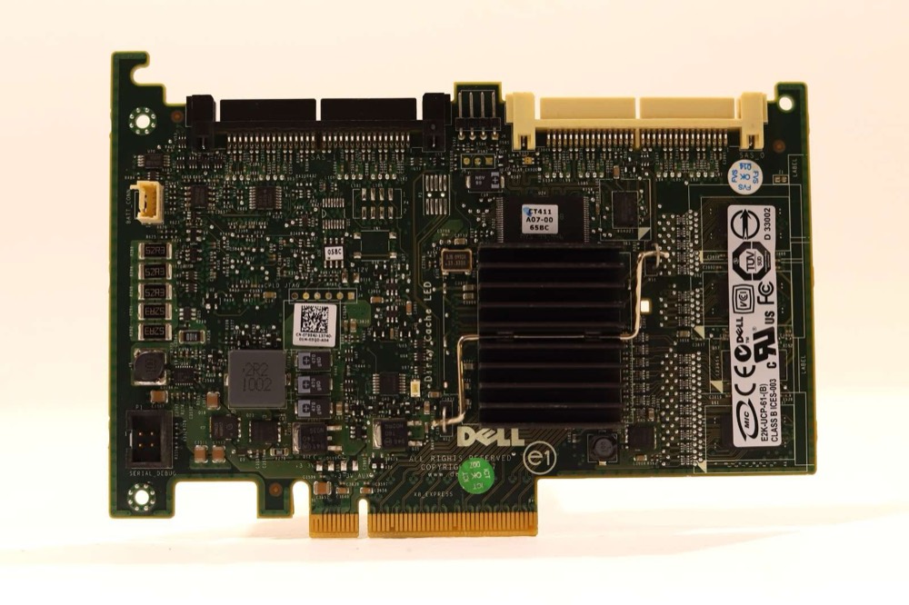 RAID-контроллер Dell PERC 6/i SAS PCIe с кэшем 256 МБ (0T954J) — фото 2