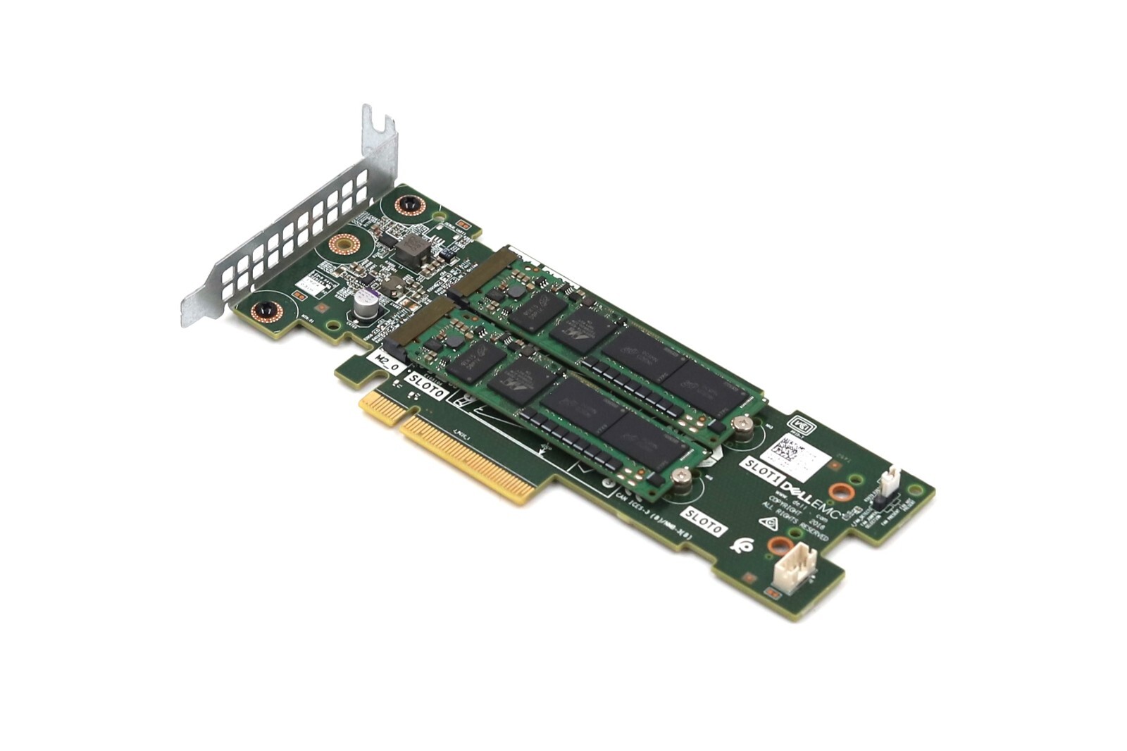 SSD-накопитель Dell Boss M.2 SSD PCIe SATA Storage Controller W/2x240GB SSD P/N: 03JT49 0CT2RP — фото 1