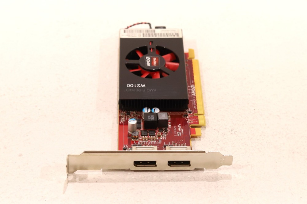 Графический ускоритель HP AMD FirePro W2100 2GB GDDR5 PCIe x16 Graphics Card P/N: 854244-001 Tested — фото 1