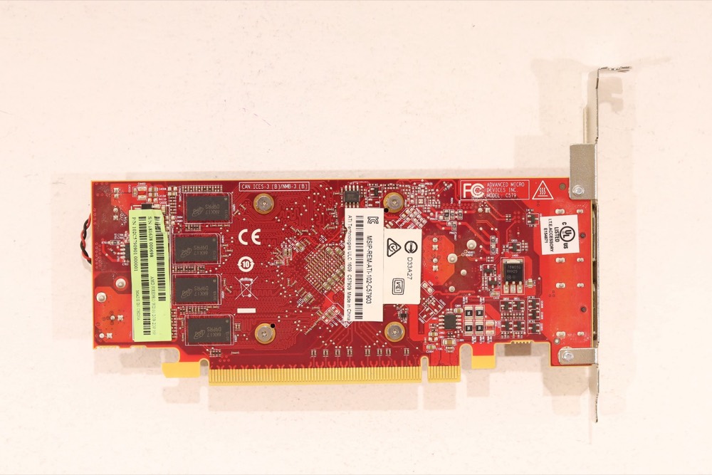 Графический ускоритель HP AMD FirePro W2100 2GB GDDR5 PCIe x16 Graphics Card P/N: 854244-001 Tested — фото 3