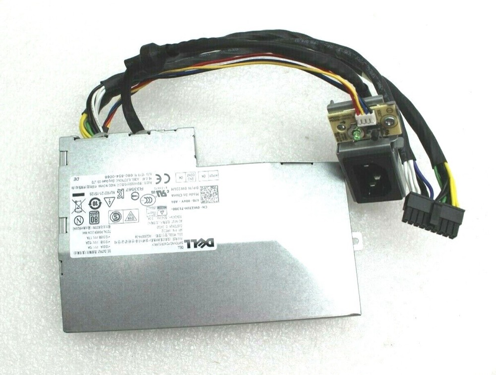Блок питания W2J1H AC200EPA-00 APE002-240G2 XU100121-15125 200W Dell Optiplex 7440 AIO PSU — фото 1