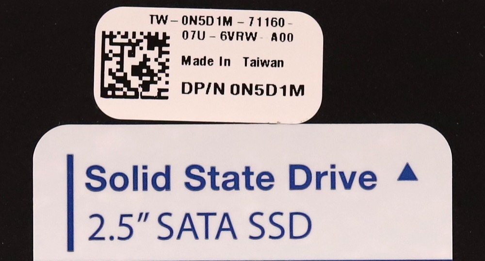 SSD-накопитель Dell W2SS480G2TA-PA1AAB-8Q4-SP 480GB 2.5" SATA III SSD Dell P/N: 0N5D1M Tested — фото 2