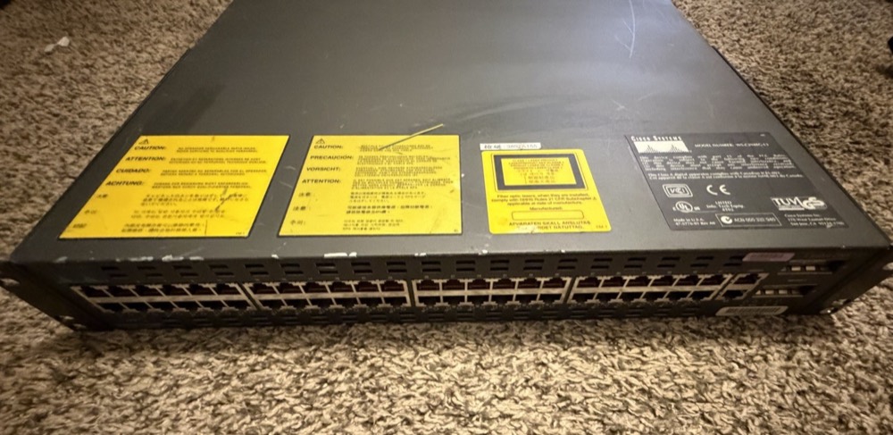 Коммутатор Cisco WS-C2948G-L3 — фото 1