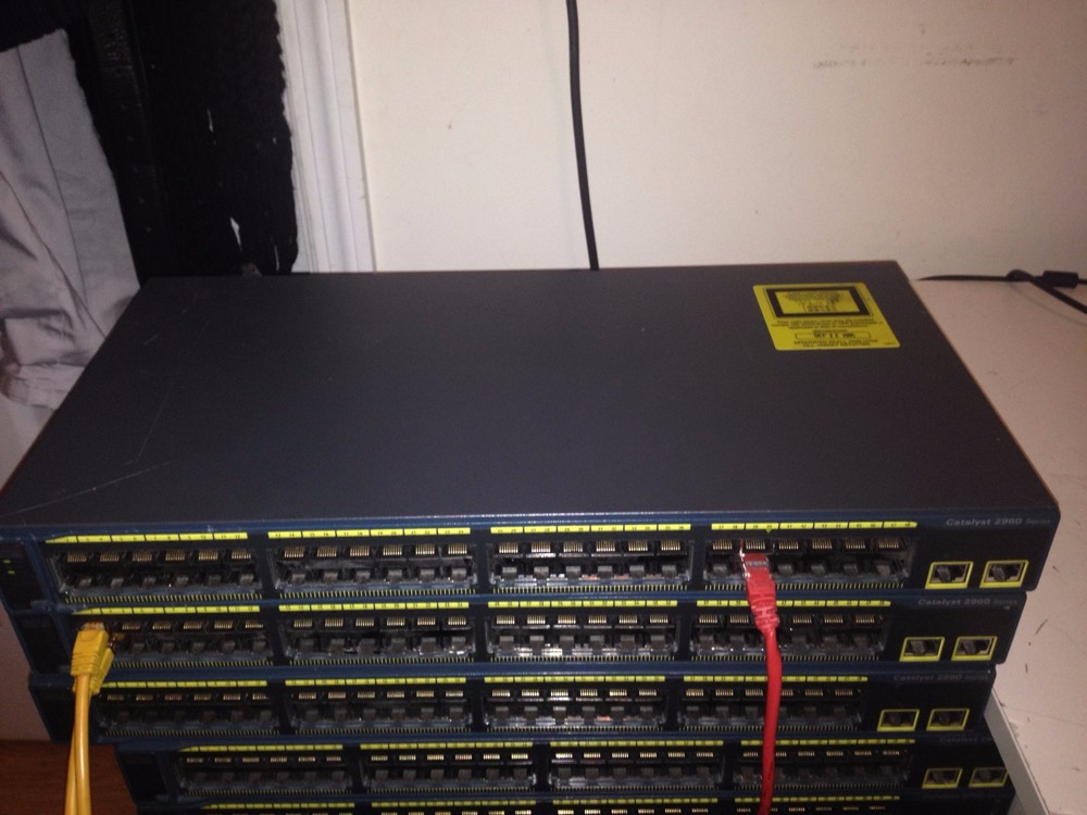 Коммутатор Cisco WS-C2960-48TT-L (Б/У В КОРОБЕ) — фото 1