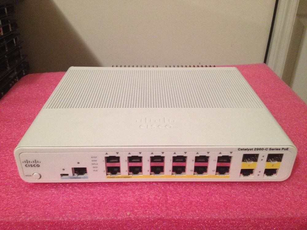 Коммутатор Cisco WS-C2960C-12PC-L — фото 1