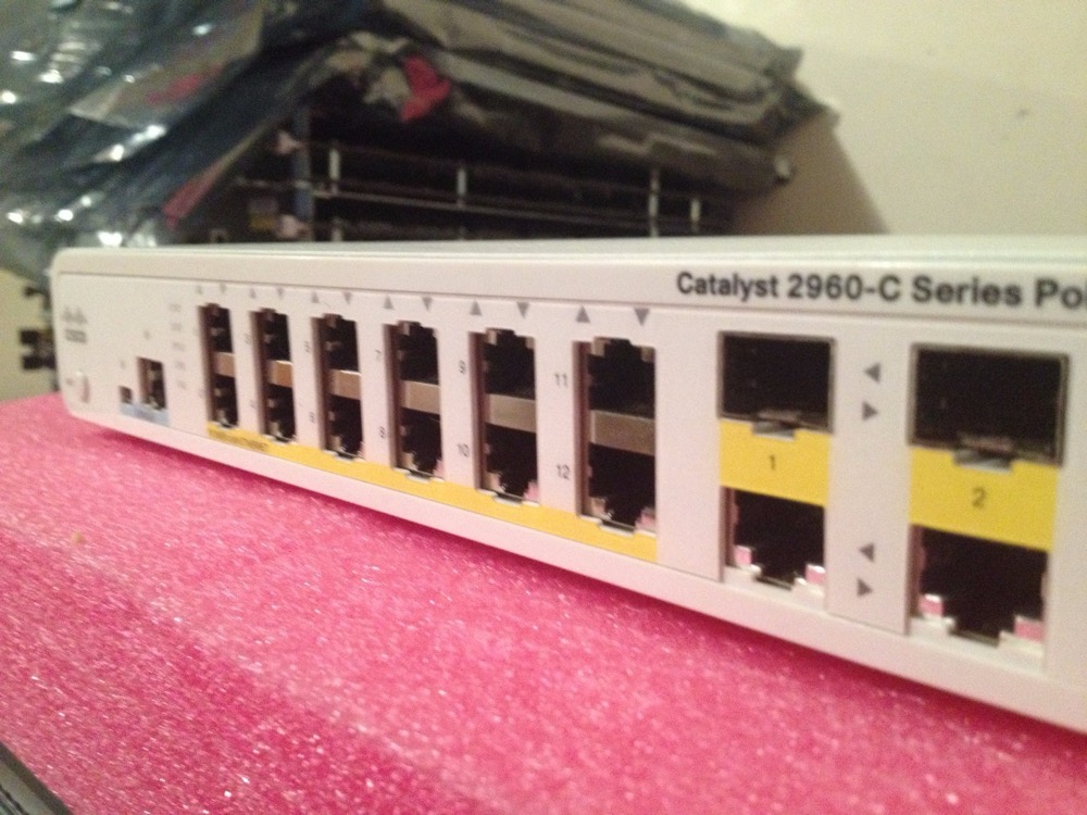 Коммутатор Cisco WS-C2960C-12PC-L — фото 2