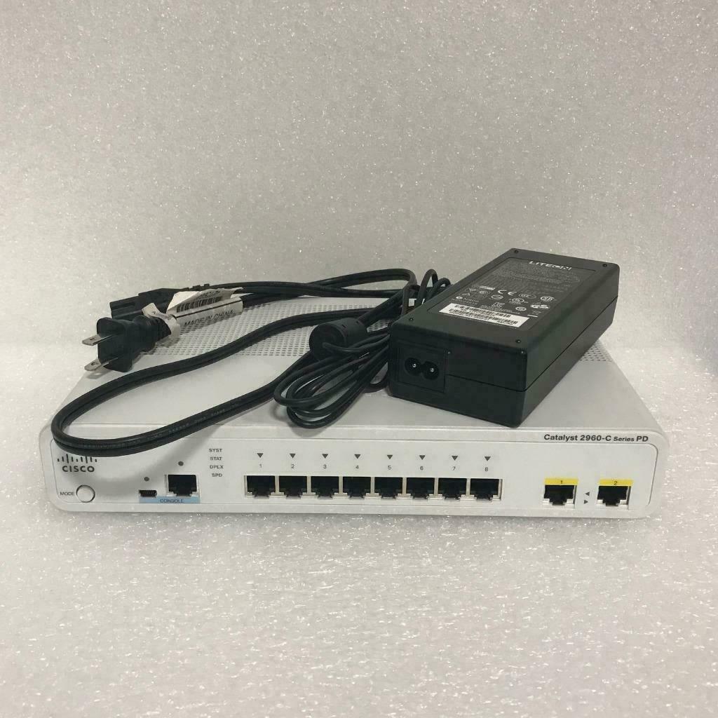 Коммутатор Cisco WS-C2960CPD-8PT-L — фото 1