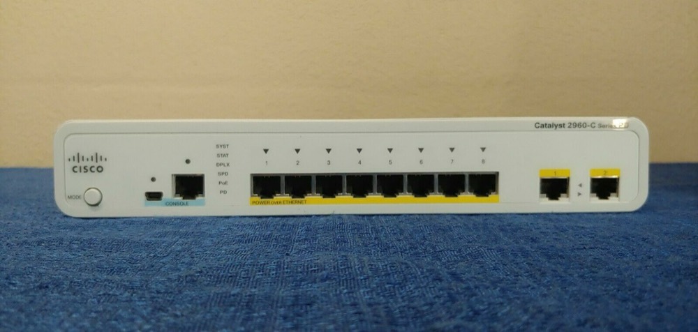 Коммутатор Cisco WS-C2960CPD-8PT-L — фото 2