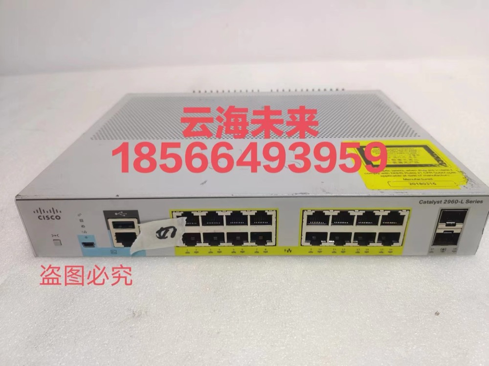 Коммутатор Cisco WS-C2960L-16PS-LL — фото 1