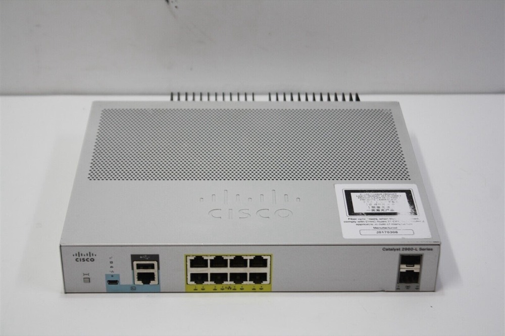 Коммутатор Cisco WS-C2960L-8PS-LL — фото 3