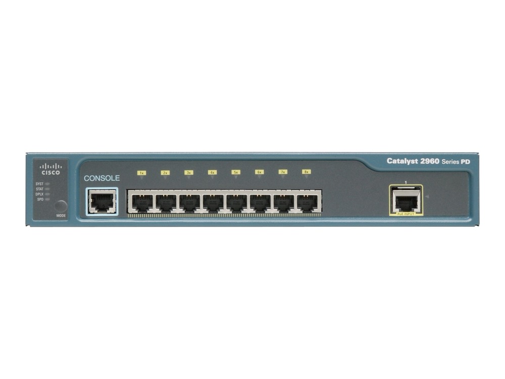 Коммутатор Cisco WS-C2960PD-8TT-L — фото 1