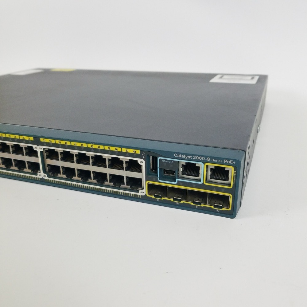 Коммутатор Cisco WS-C2960S-48LPS-L — фото 2