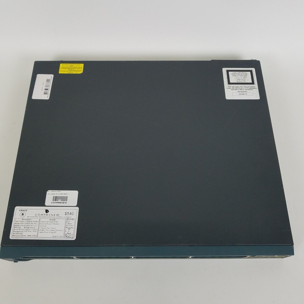 Коммутатор Cisco WS-C2960S-48LPS-L — фото 3