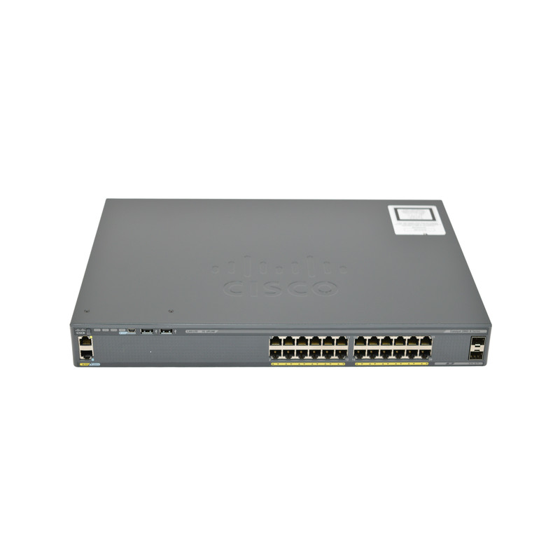 Коммутатор Cisco Catalyst 2960-X WS-C2960X-24TS-LL, 24×10/100/1000 4×SFP — фото 1