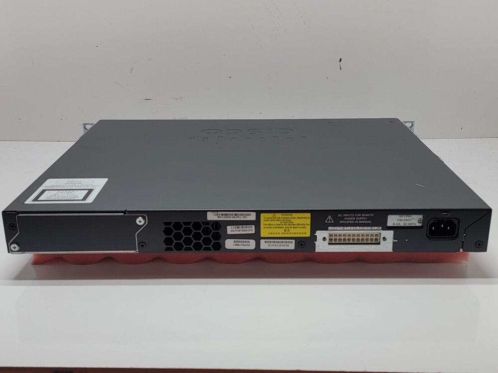 Коммутатор Cisco WS-C2960X-48LPS-L — фото 2