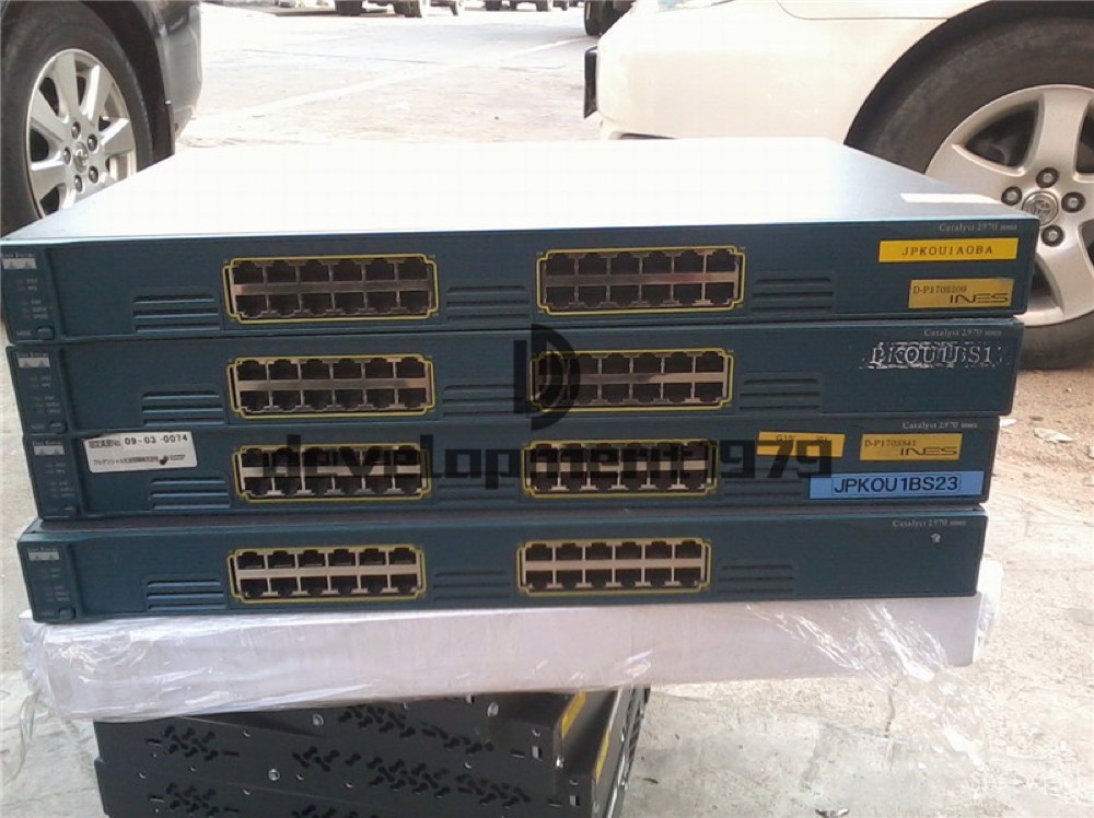 Коммутатор Cisco Catalyst 2970G WS-C2970G-24T-E, 24 порта — фото 1