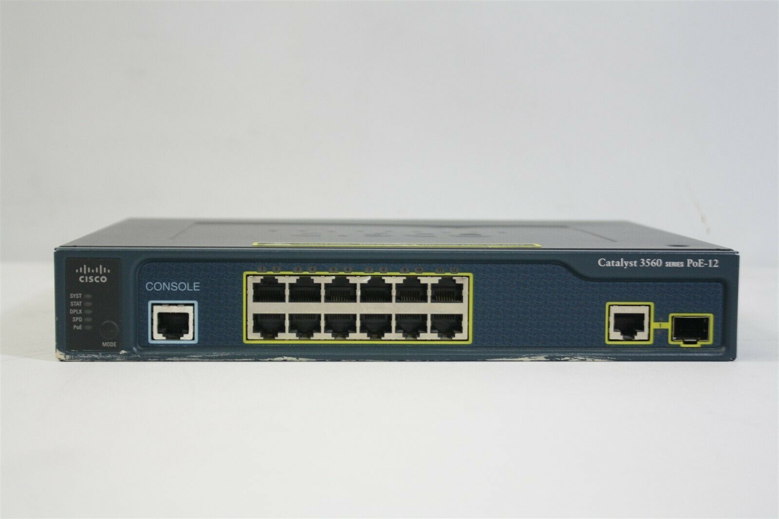 Коммутатор Cisco WS-C3560-12PC-S — фото 1