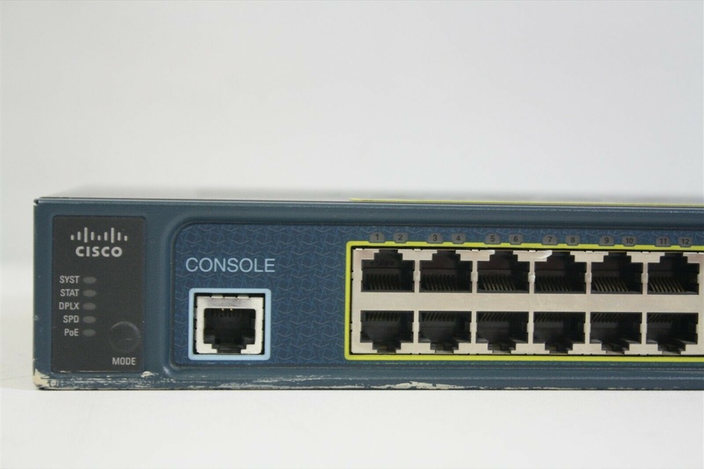 Коммутатор Cisco WS-C3560-12PC-S — фото 3