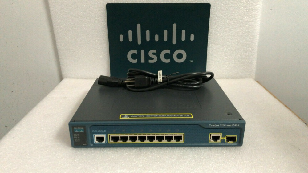 Коммутатор Cisco WS-C3560-8PC-S — фото 1