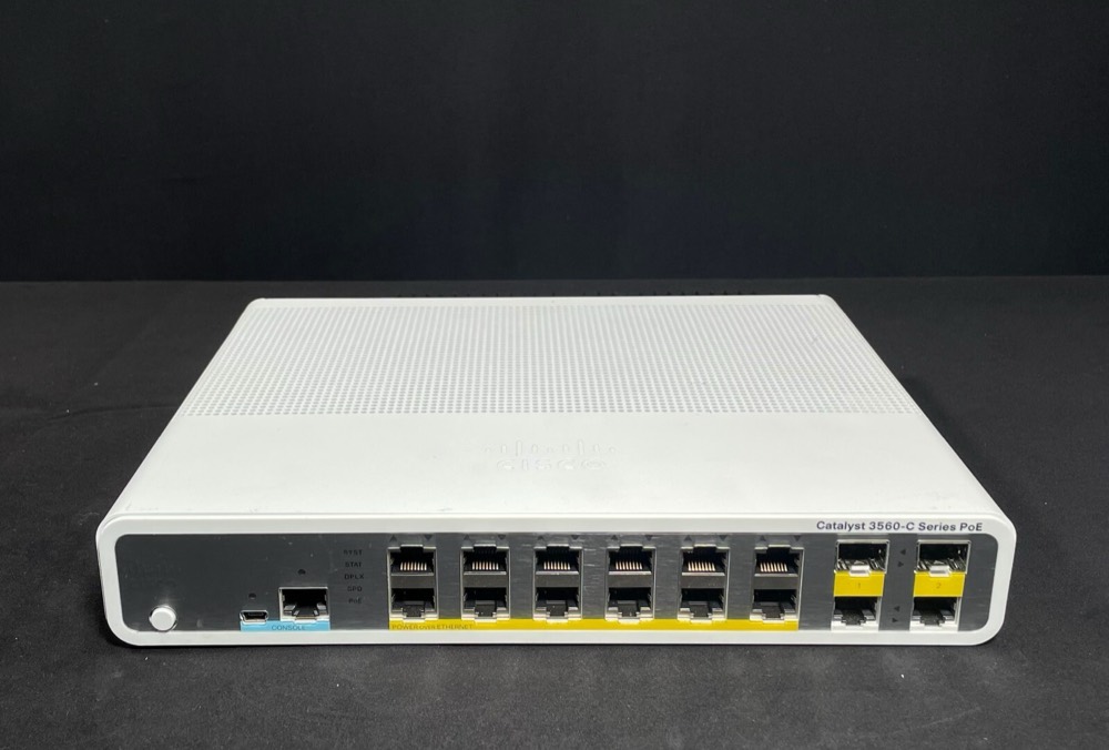 Коммутатор Cisco WS-C3560C-12PC-S — фото 1