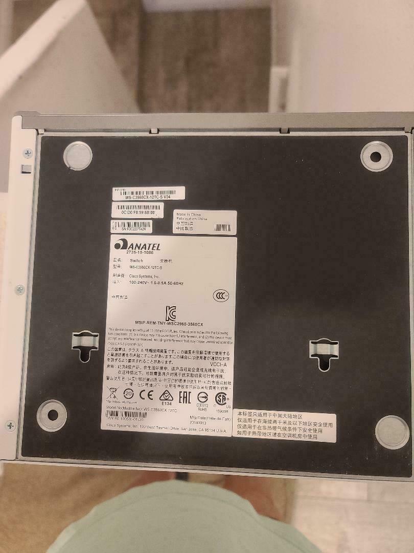 Коммутатор Cisco WS-C3560CX-12TC-S — фото 2