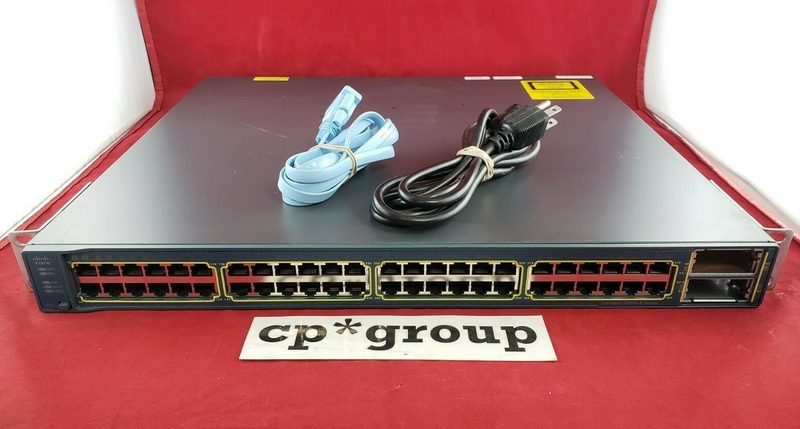 Коммутатор Cisco WS-C3560E-48TD-E — фото 1