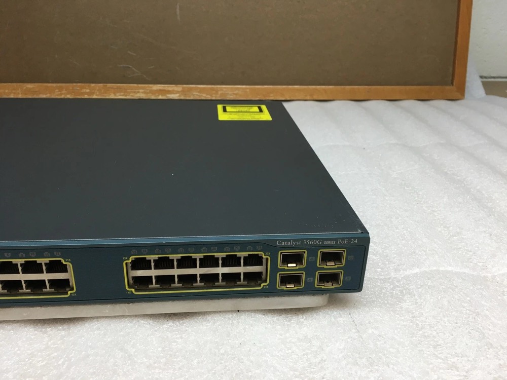 Коммутатор Cisco WS-C3560G-24PS-S — фото 3