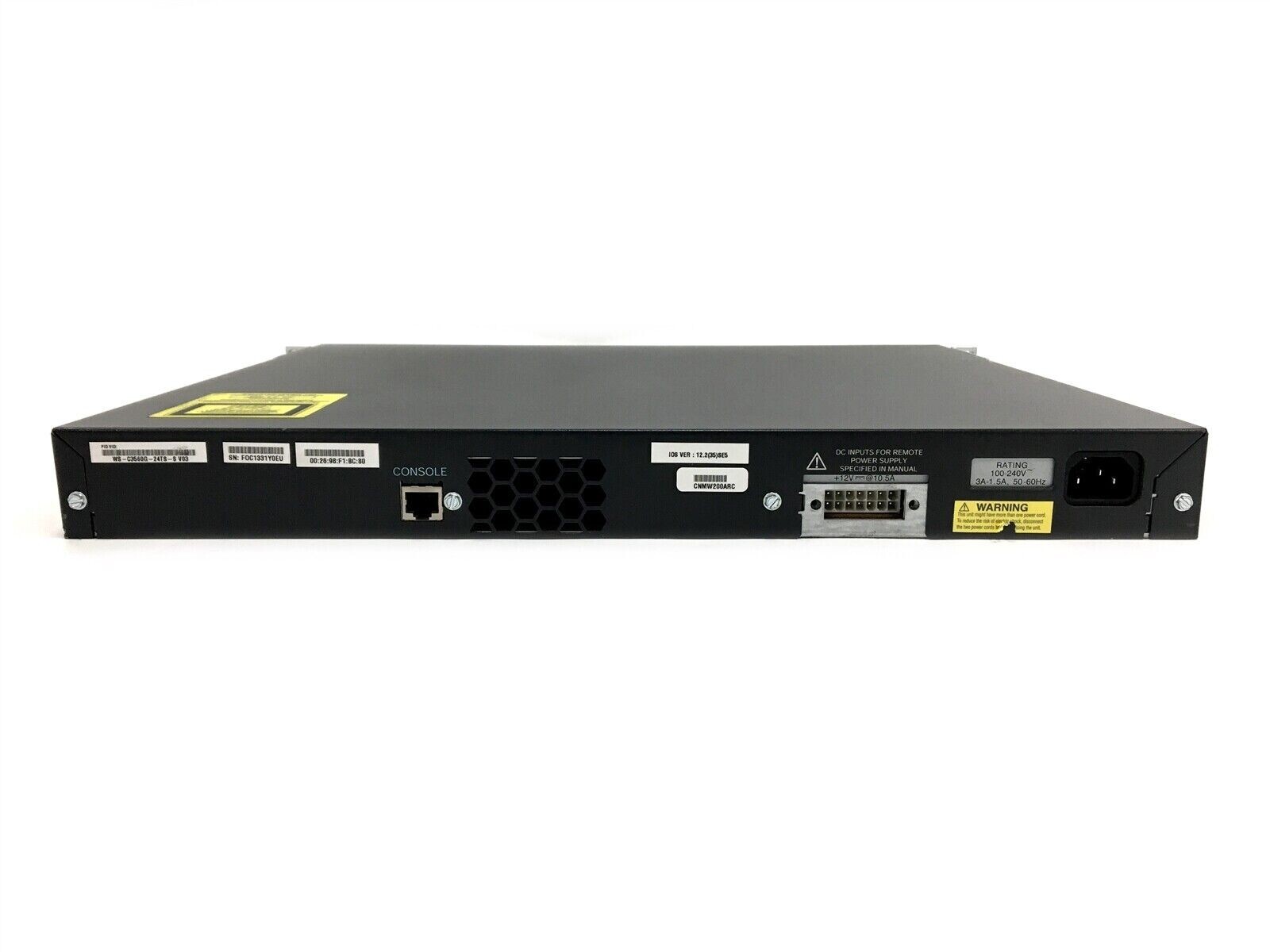 Коммутатор Cisco WS-C3560G-24TS-S — фото 3