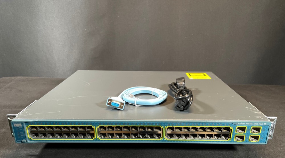 Коммутатор Cisco WS-C3560G-48PS-E — фото 1