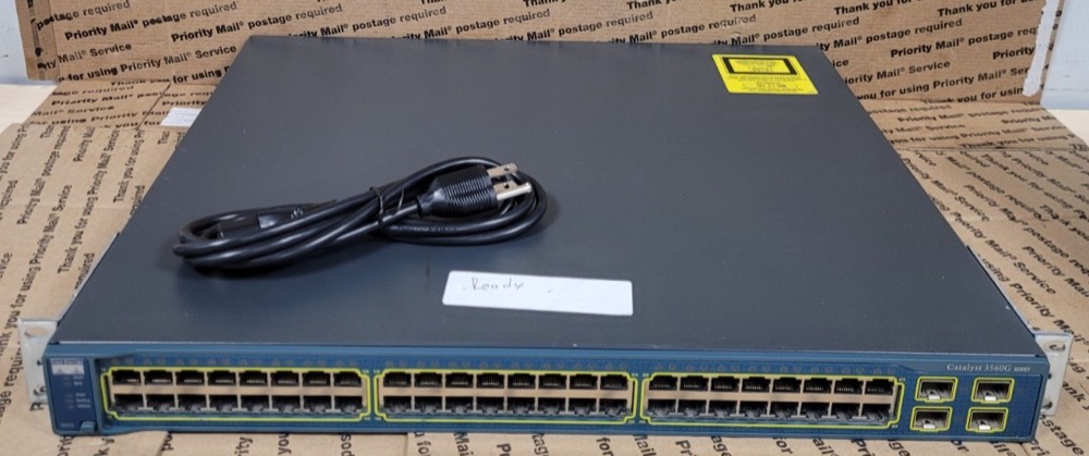 Коммутатор Cisco WS-C3560G-48TS-E — фото 1