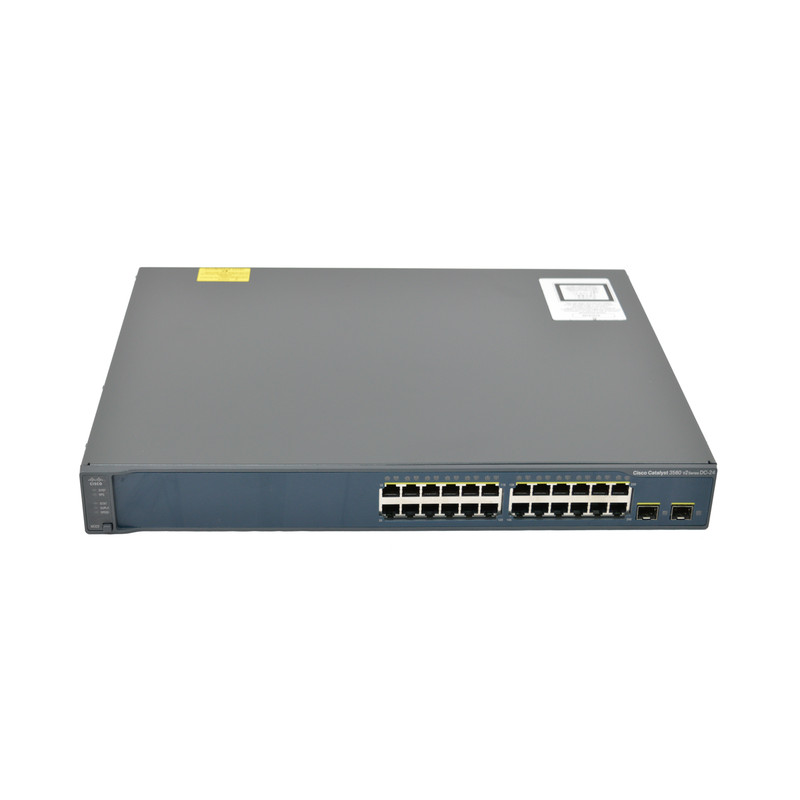 Коммутатор New Open Box Cisco WS-C3560V2-24TS-SD 3560 v2 Series 24 Ethernet 2 SFP-GE — фото 1