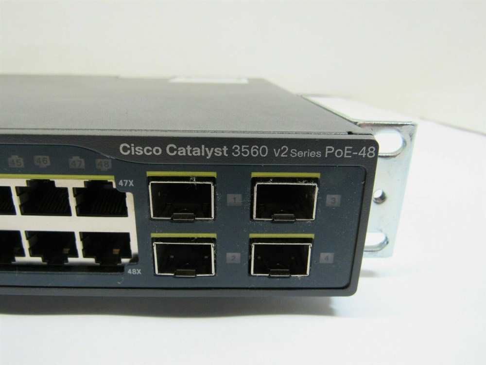 Коммутатор Cisco WS-C3560V2-48PS-S — фото 1