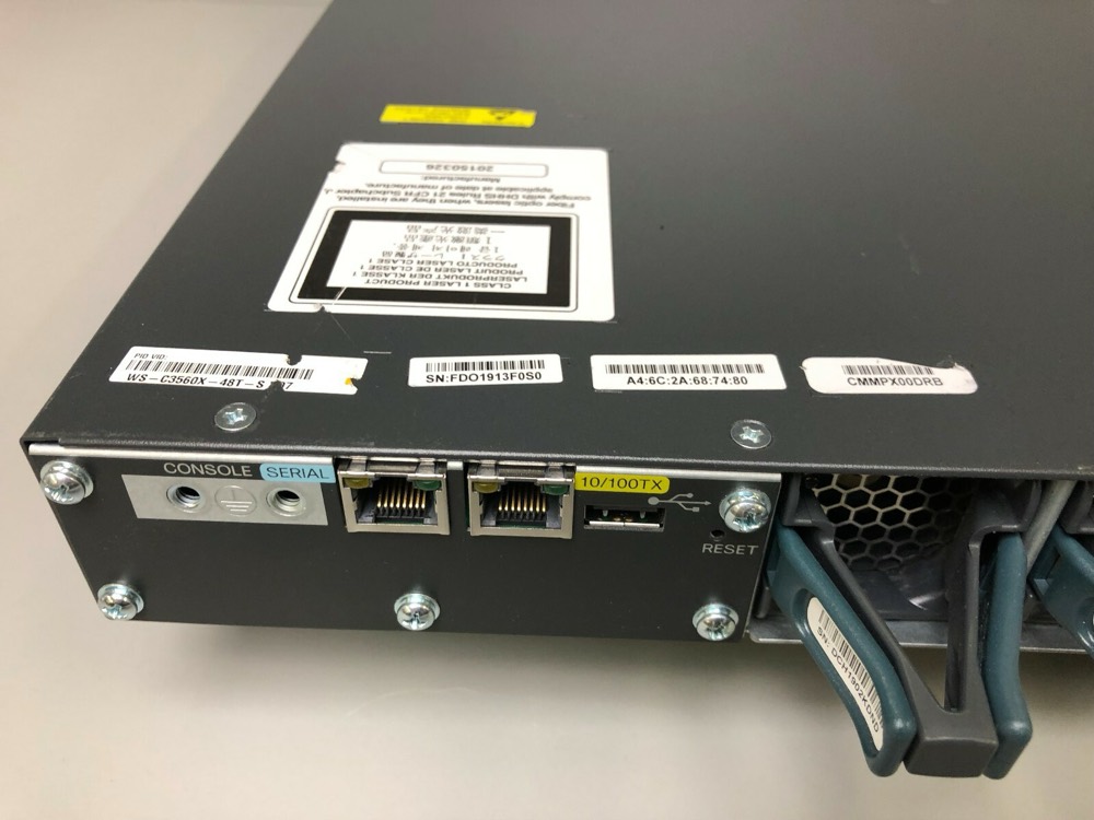 Коммутатор Cisco WS-C3560X-48P-S — фото 3