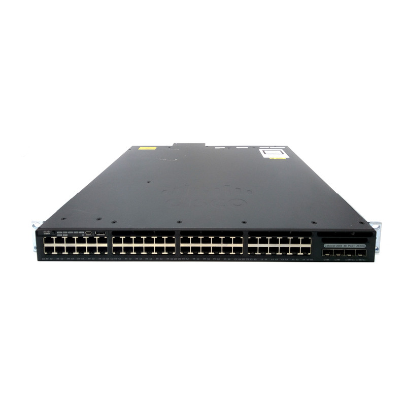 Коммутатор Cisco Catalyst 3650 48 портов 1G 2×SFP+ 10G LAN Base (WS-C3650-48FD-L) — фото 1