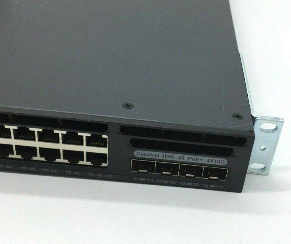 Коммутатор Cisco WS-C3650-48FQ-S — фото 3