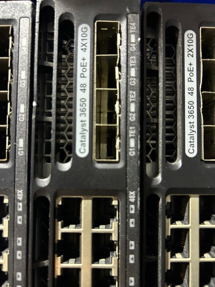 Коммутатор Cisco Catalyst 3650 48 портов PoE+ IP Base (WS-C3650-48PQ/48PD-S) — фото 1