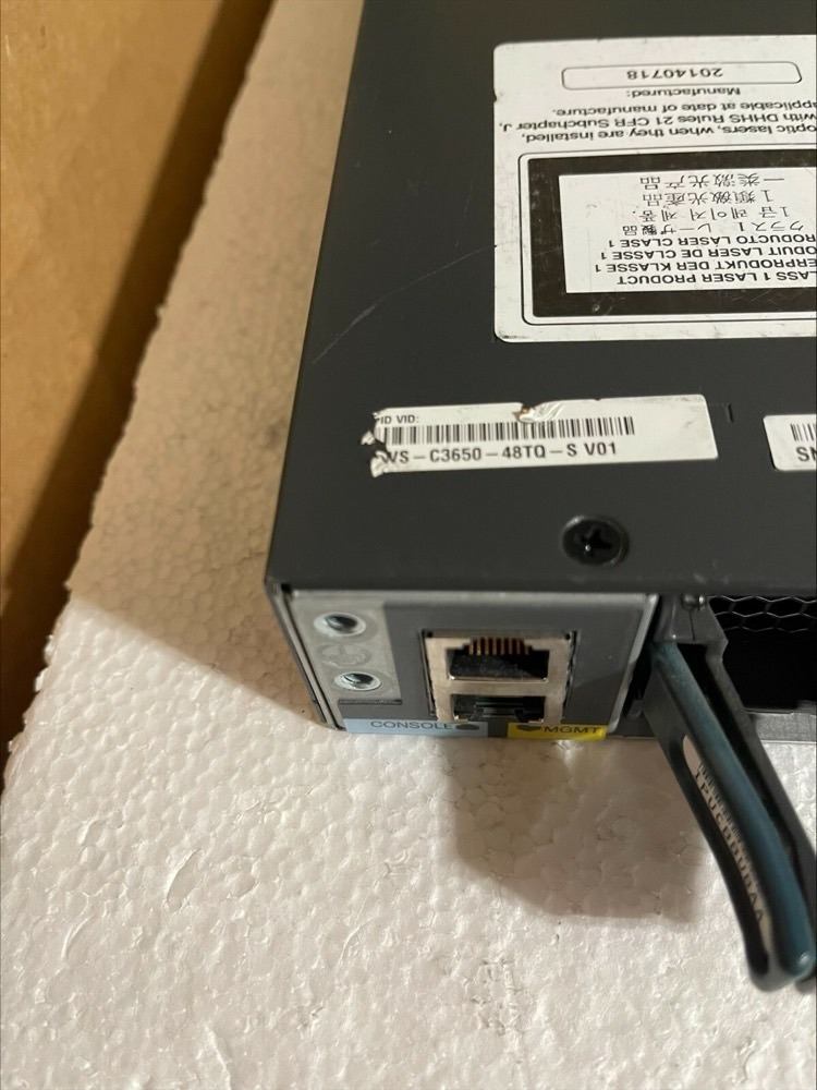 Коммутатор Cisco WS-C3650-48TQ-S — фото 3
