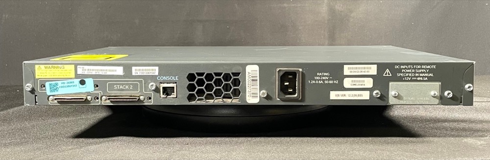 Коммутатор Cisco WS-C3750-24TS-S — фото 3
