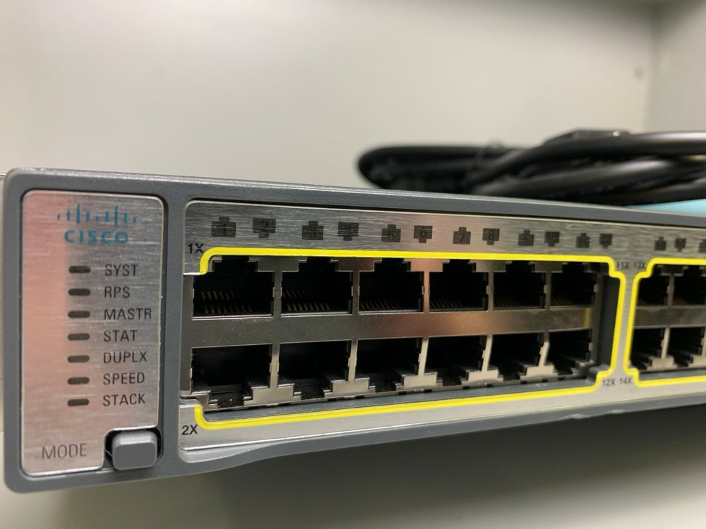 Коммутатор Cisco WS-C3750E-48TD-E — фото 2