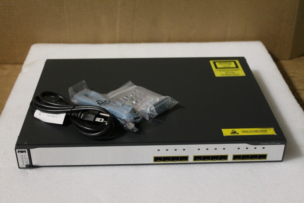 Коммутатор Cisco WS-C3750G-12S-SD — фото 1
