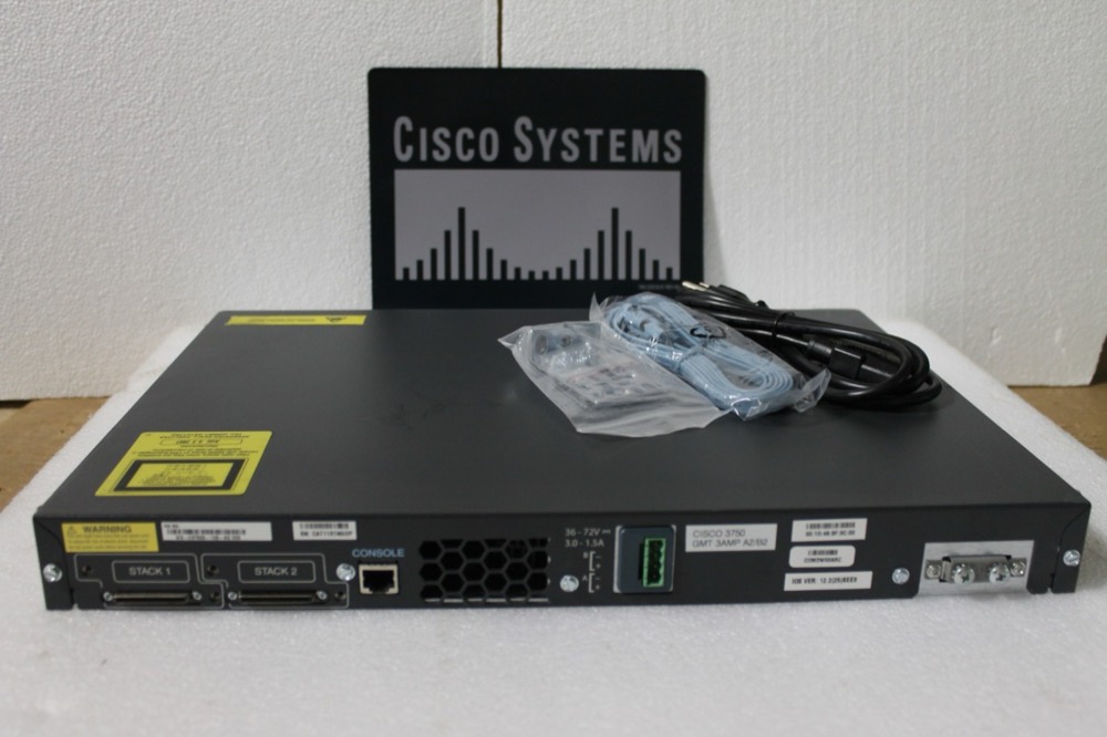 Коммутатор Cisco WS-C3750G-12S-SD — фото 3