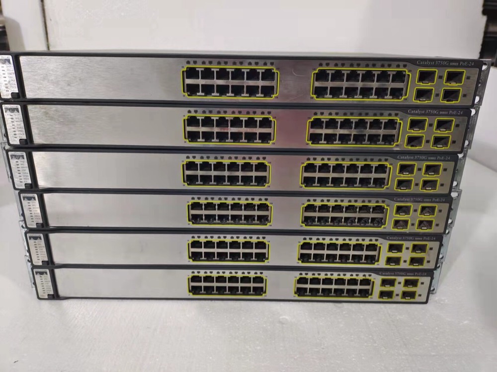 Коммутатор Cisco WS-C3750G-24PS-S/E — фото 1