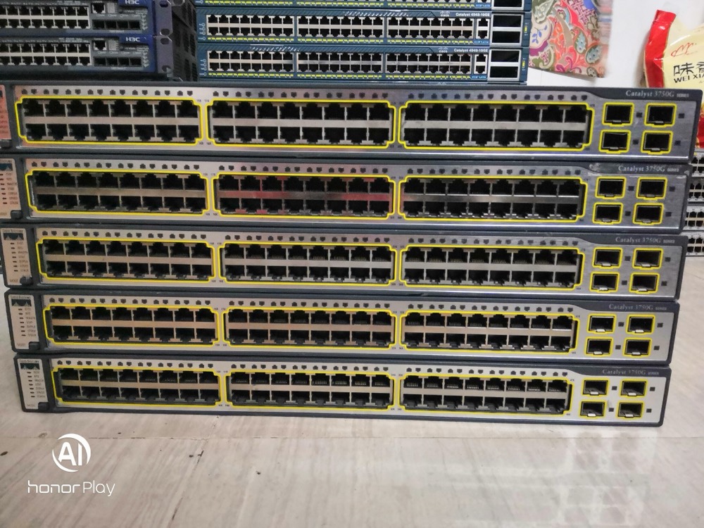 Коммутатор Cisco WS-C3750G-24ts/48TS-S — фото 1