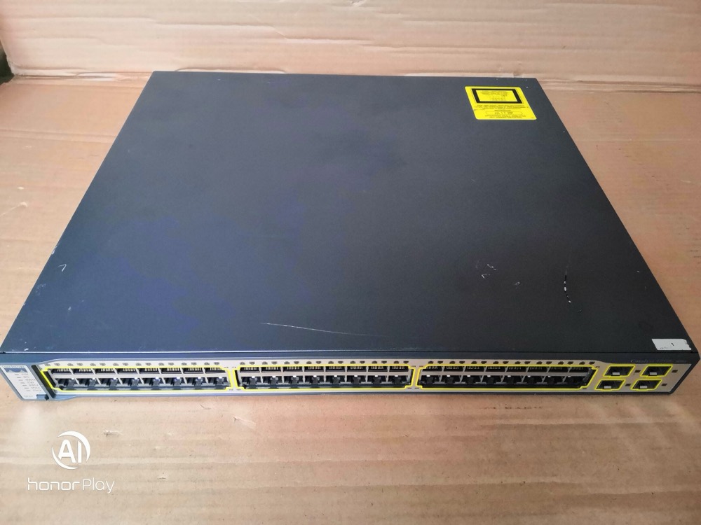 Коммутатор Cisco WS-C3750G-24ts/48TS-S — фото 3