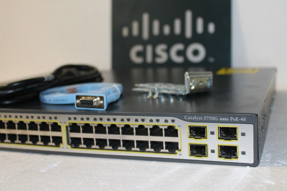 Коммутатор Cisco WS-C3750G-48PS-E — фото 2