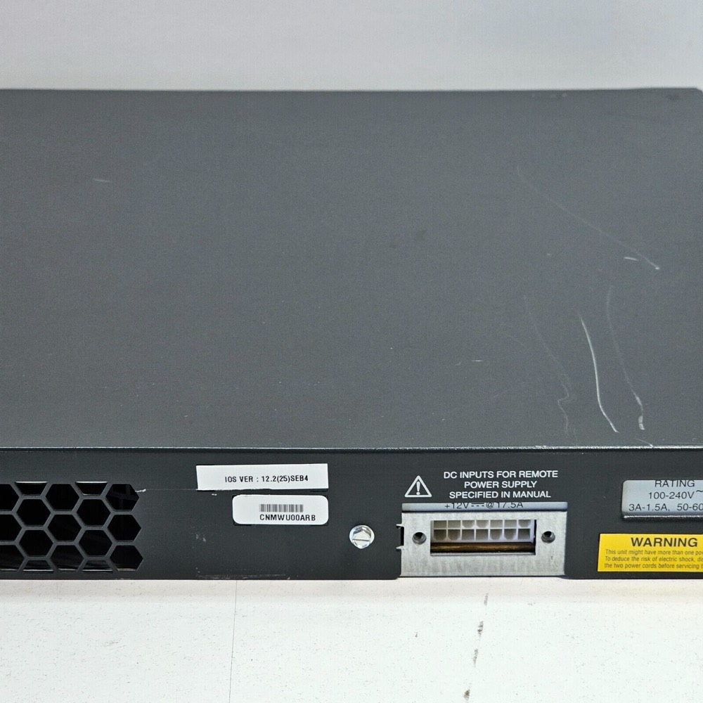Коммутатор Cisco Catalyst 3750G 48×GE, 4×SFP 1G, IP Services (WS-C3750G-48TS-E) — фото 3