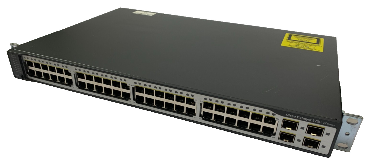 Коммутатор Cisco WS-C3750V2-48TS-E — фото 1