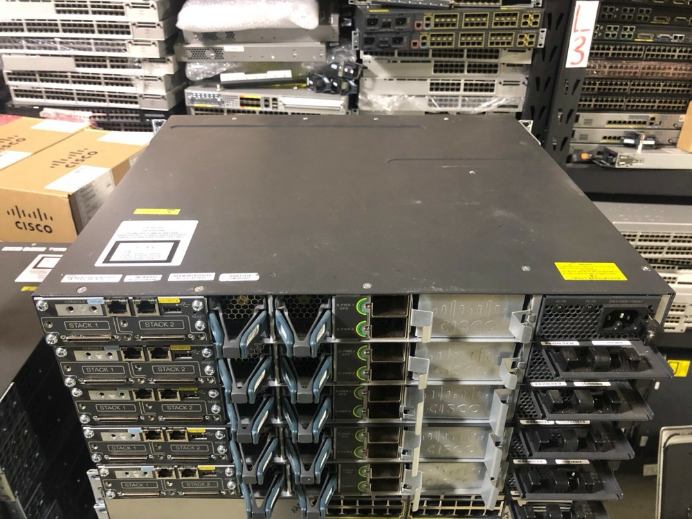 Коммутатор Cisco WS-C3750X-24P-S — фото 3