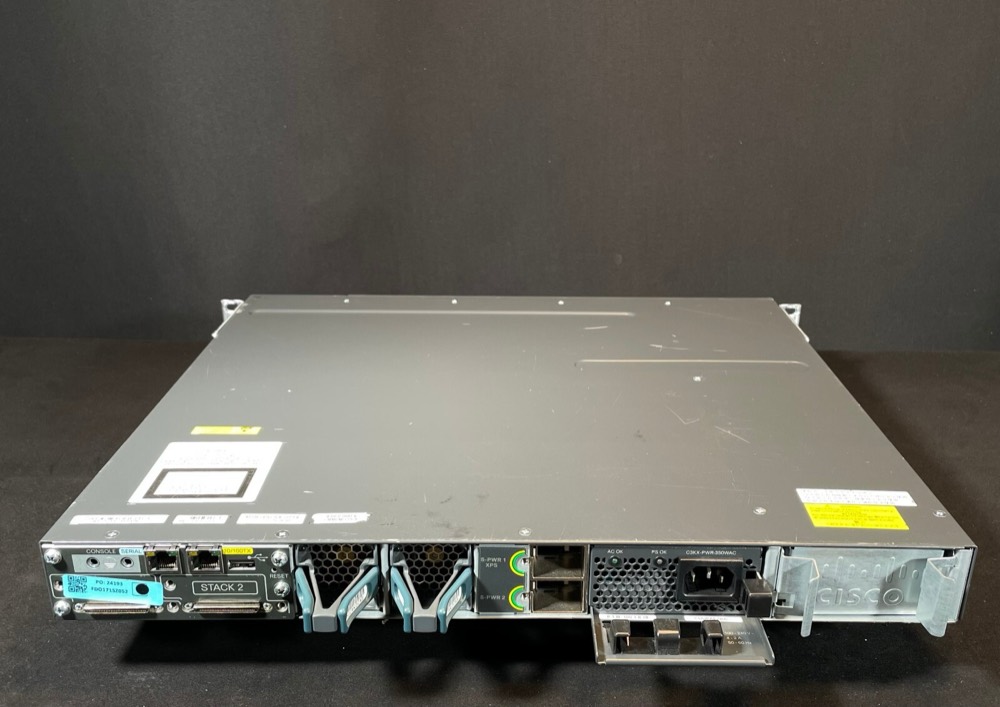 Коммутатор Cisco WS-C3750X-24T-S — фото 3