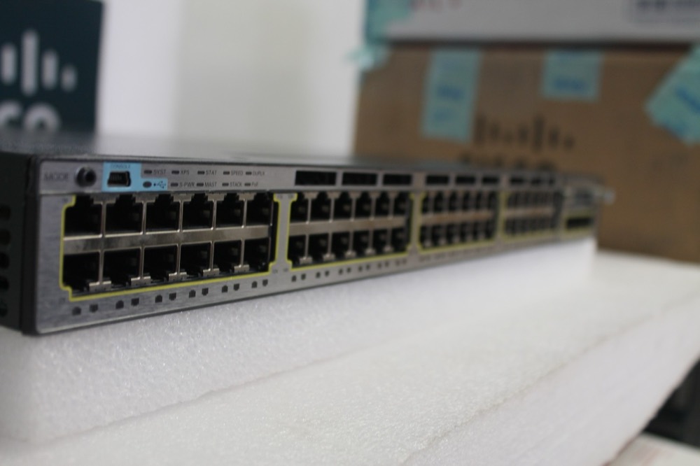 Коммутатор Cisco WS-C3750X-48P-E — фото 3